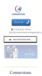 Mobile Screenshot of cornerstonecoachingacademy.com